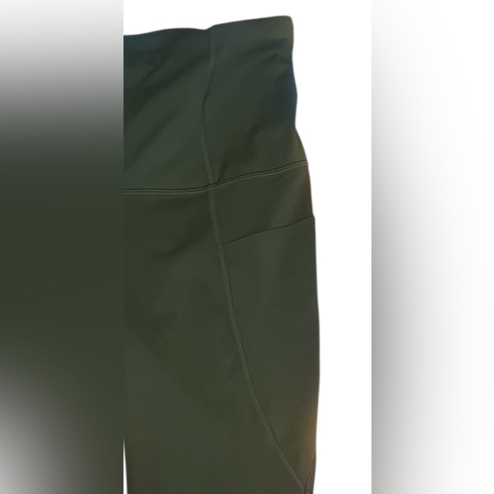 All in Motion Green Jeggings High-Rise Stretchy - Picture 4 of 5